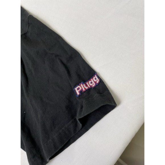 Vintage 90s Y2K Mens Plugg Color Block Quarter Zip Polo Shirt Retro Streetwear L - Picture 6 of 10